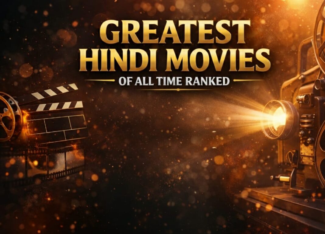 Greatest Hindi movies of all time ranked